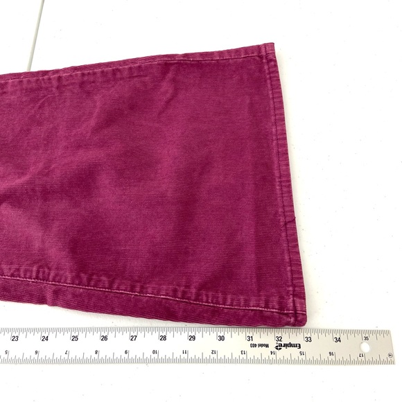 Free People Pants 32 Plum We the Free Jayde Cord High Rise Flare Corduroy - Picture 15 of 15